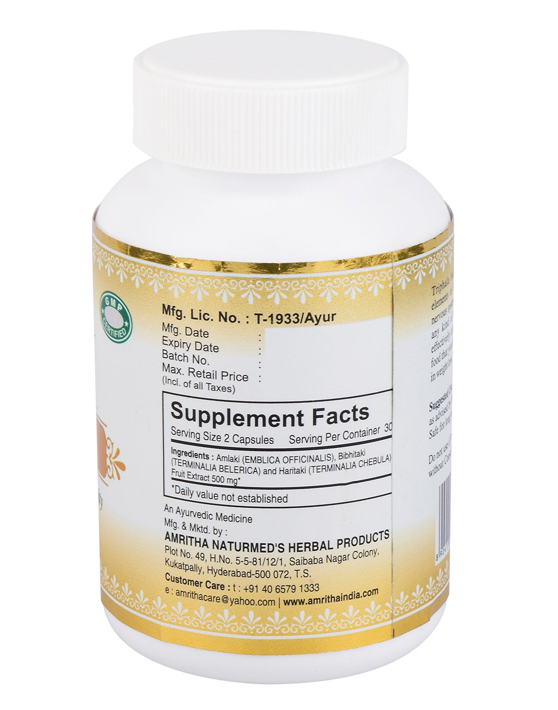 Naturmed's Triphala Capsule