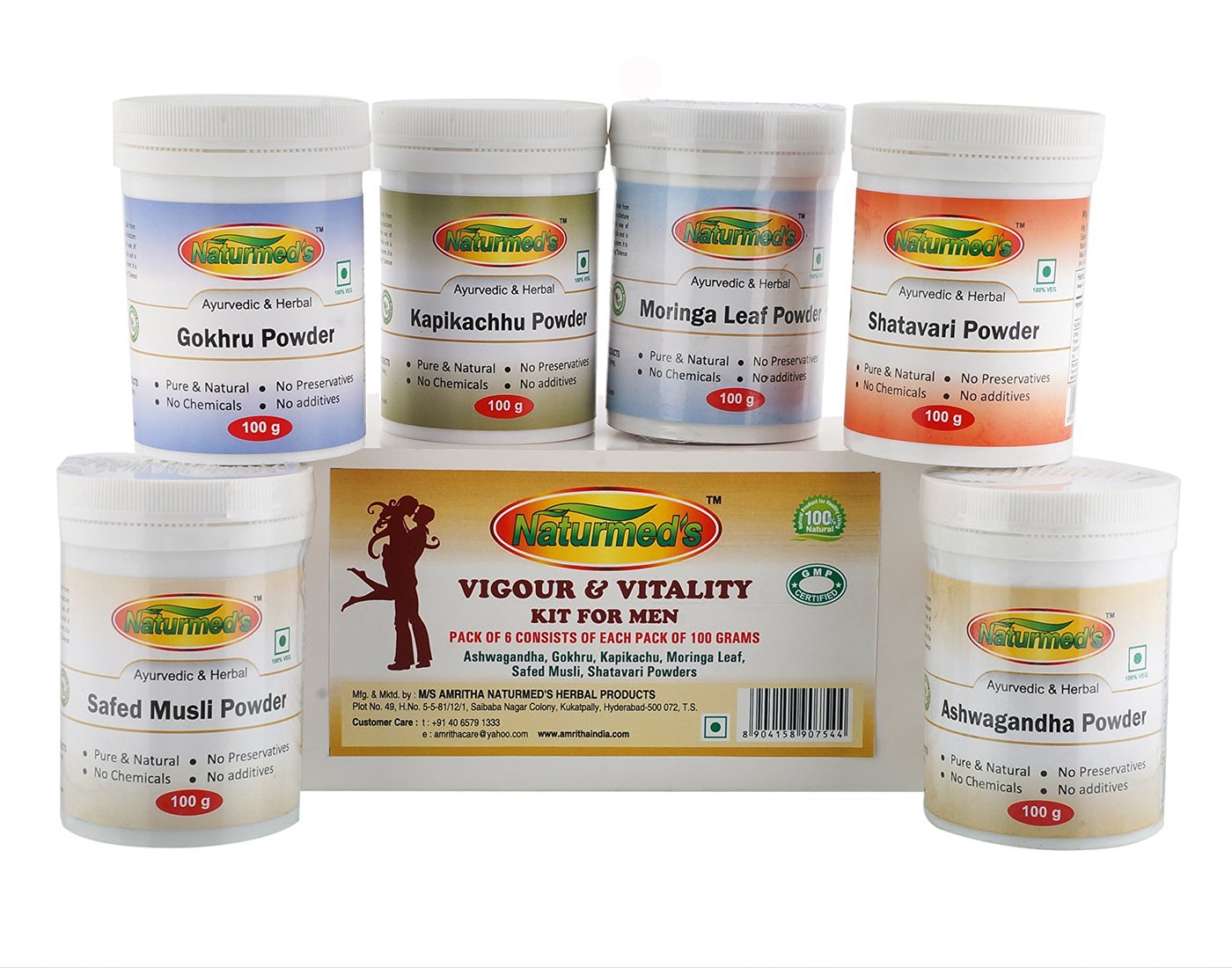 Naturmeds Vigour and Vitality Kit For Man