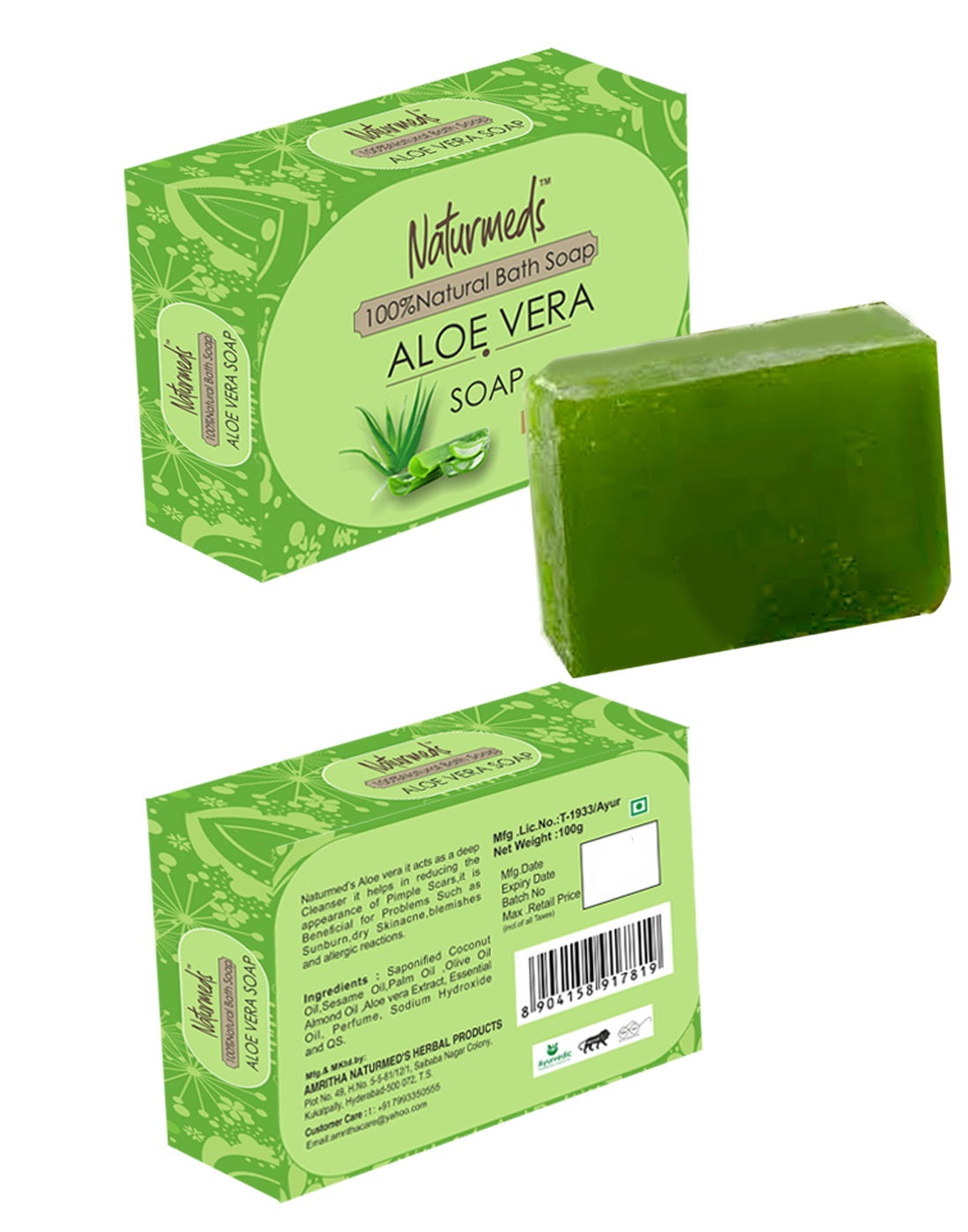 Naturmed's Aloe Vera Soap