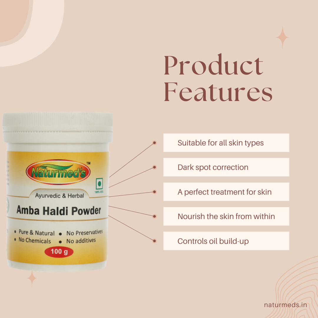 NATURMED'S AMBA HALDI POWDER