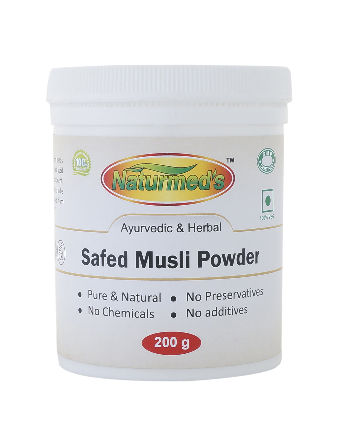 Naturmed's safed musli powder