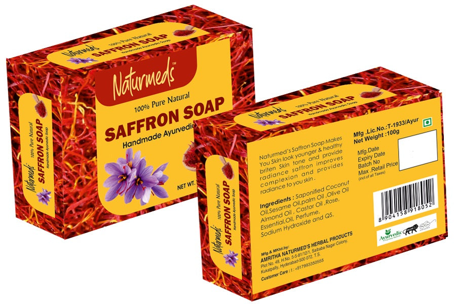 Naturmed's Saffron Soap