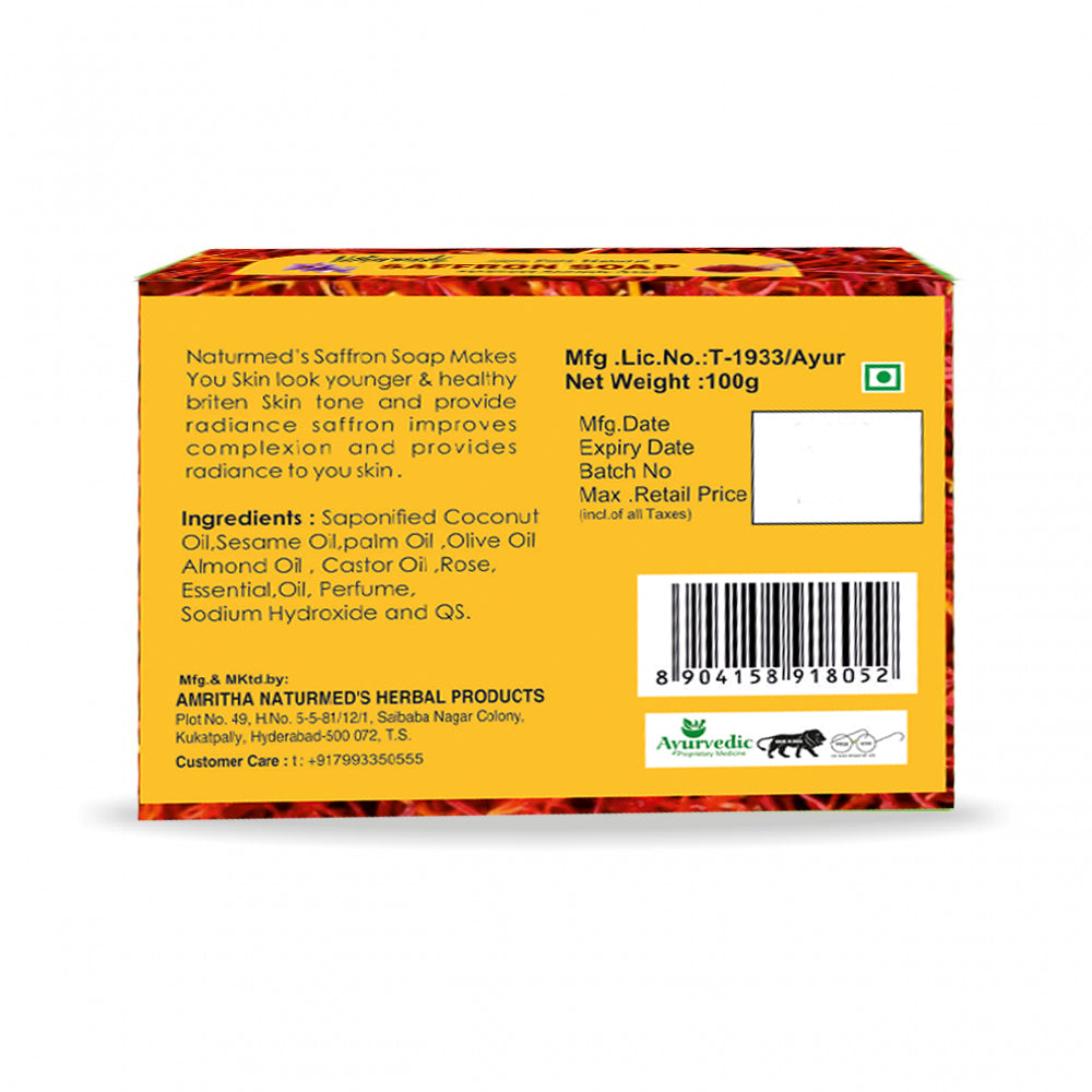 Naturmed's Saffron Soap