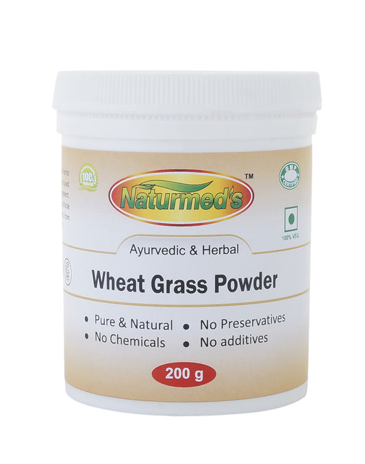 Naturmed's wheat grass powder